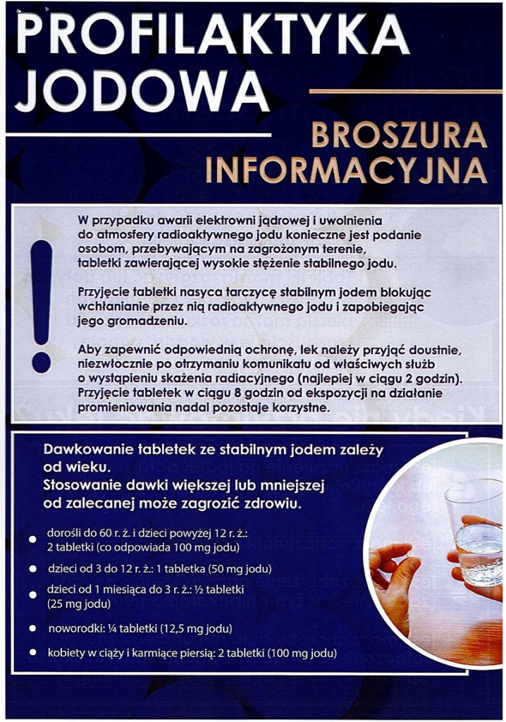 Ulotka informacyjna Profilaktyka Jodowa strona 1